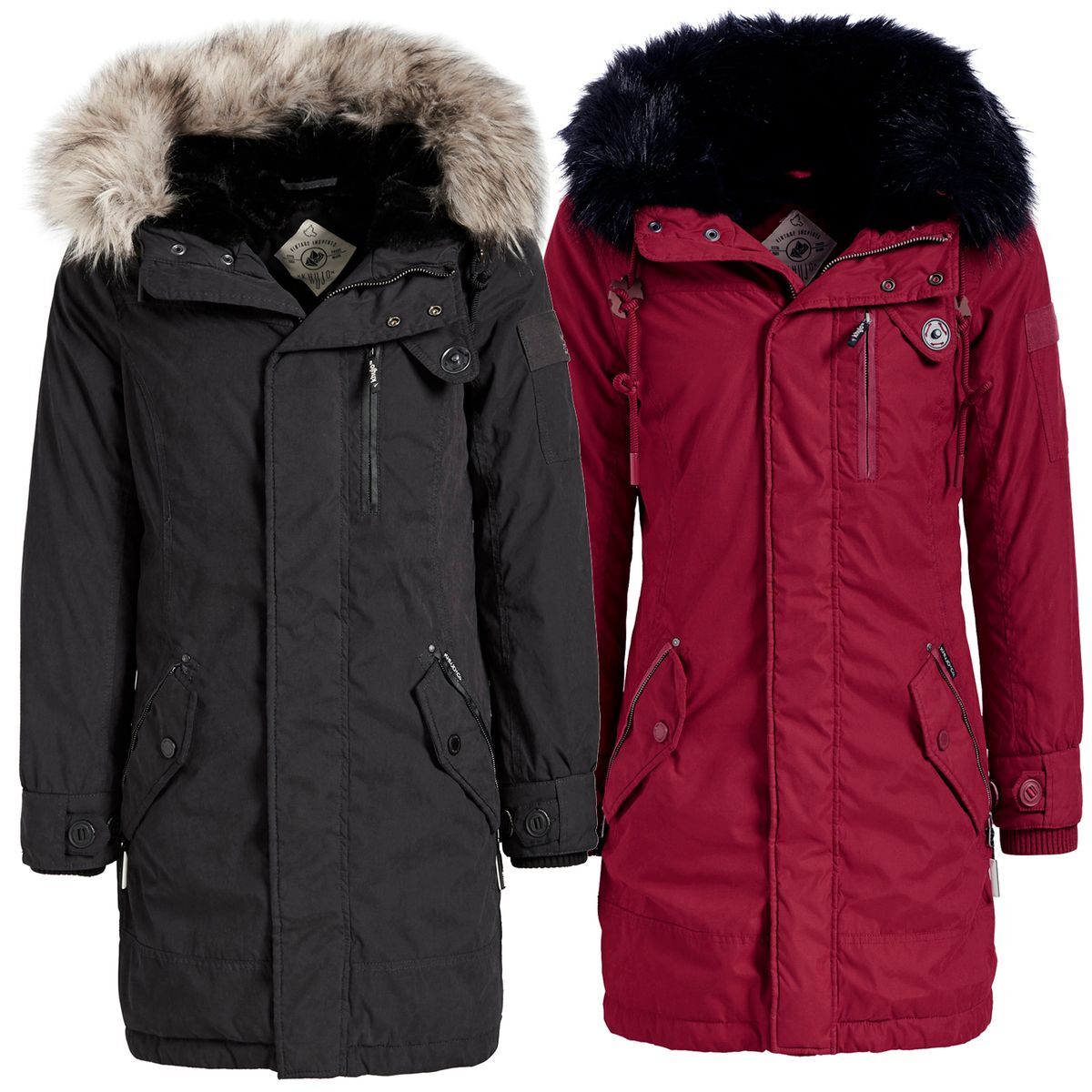 Khujo Winterjacke Rot Winterjacke Zalando Jacken Herbst Zalando