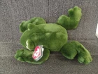 Vintage Large Ty Freddie The Frog Croaking Sound 16” X 13” With Tags