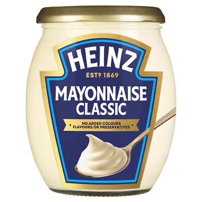 HEINZ MAYONNAISE CLASSIC Preservatives Free Mayo Sauce 480ml 16oz