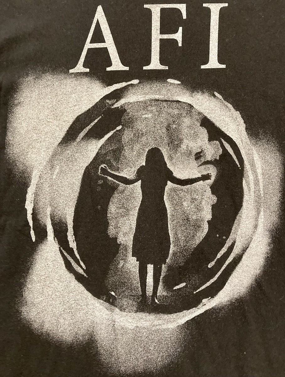 Vintage AFI T-Shirt, Size Men's Medium, Black, Miss Murder Punk