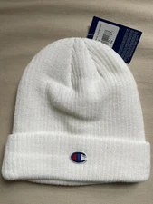 Champion Unisex Ribbed Cuffed Beanie Knit Hat 7"
