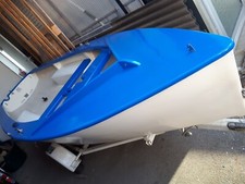 Segeljolle Marke Vaurien, Trailer, gebraucht, neuwertige Segel, Top Zustand!