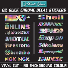 Motorcycle Sponsor Stickers Decals Track RACING Bike MX Belly Pan Fairings Vinyl