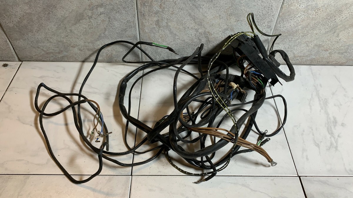 Original Mercedes W124 Schaltergruppe To Engines Cable Set 