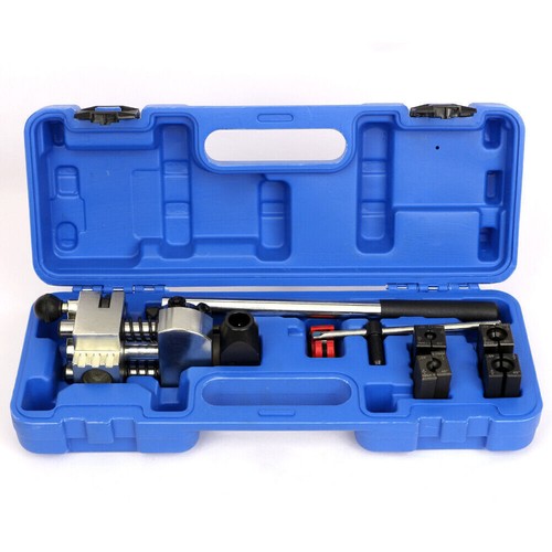 Single, Bubble, Double Flare Tool Brake Line Flaring Kit for Steel, Copper Tube - Picture 2 of 10