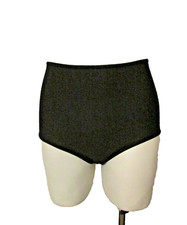 Olga 23703 Secret Shapers Body Contour Pants Nylon Spandex Brief Pantie 6 Black