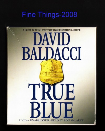 true blue by david baldacci audiobook cds very good condition 12