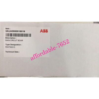 1PCS ABB inverter acs800 power supply board RINT-5311C in good
