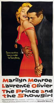 THE PRINCE AND THE SHOWGIRL Movie POSTER 20x40 Laurence Olivier