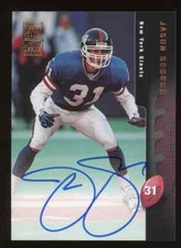 1998 Topps Certified Autograph #A7 Jason Sehorn Giants ON CARD AUTO