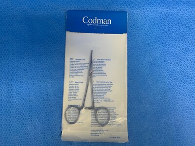 Codman 30-4105 Halsted Hemostatic Forceps Straight 1X2 Teeth 5 ...