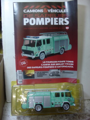 Fourgon-pompe tonne léger CAMIVA sur BERLIET FF 4X4 (collection