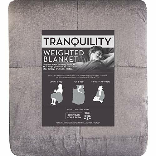Tranquility Weighted Blanket 18lbs, Gray for sale online | eBay