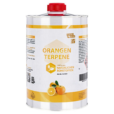 100 % Orangenterpene, Limonene | Klebereste-Entferner, Etiketten-Entferner