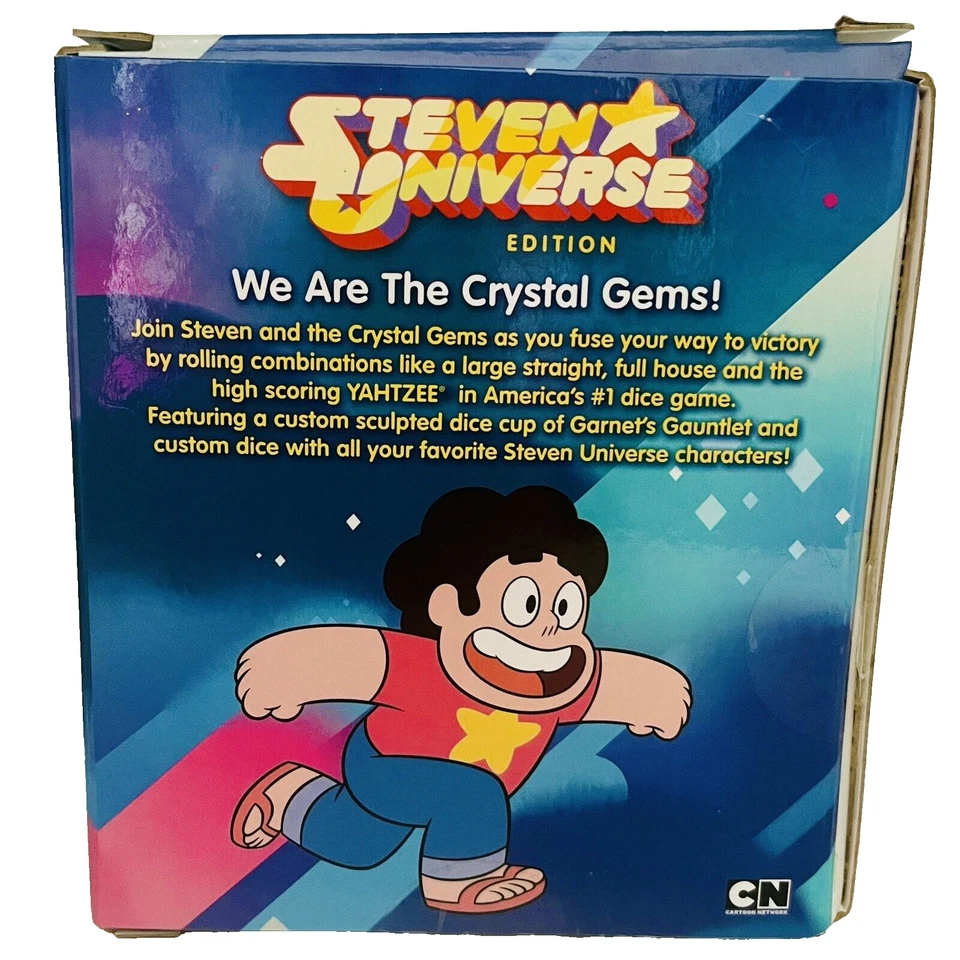 IOB Yahtzee Steven Universe USAopoly Cartoon Network Hasbro Dice Game HTF - Image 3 of 4