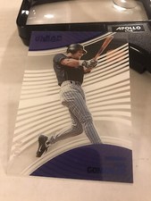 2023 Panini Chronicles Clear Vision Blue /50 Luis Gonzalez #13 DIAMONDBACKS