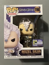 Funko Pop! Black Clover Nozel Silva #1160 SDCC 2023 Exclusive + Con sticker