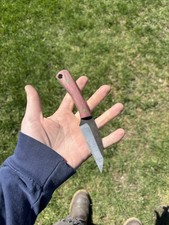 The Forager - Handmade EDC Knife & Leather Sheath Made In USA