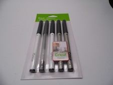 Cricut Explore Multi Pen Set, Black 5 Pcs. .4, .8, 1.0, 2.0, 2.0 2002948 IN