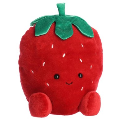 Aurora  Adorable Palm Pals  Party Sized Juicy Strawberry  Stuffed Large, Red 
