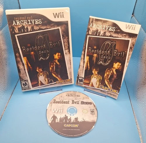 Resident Evil Zero Resident Evil Archives for Nintendo Wii Game, Manual, & Case