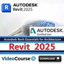 Autodesk Revit 2025 Essentials for Architecture Training Video Course