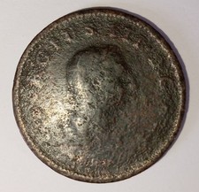 2 x One Penny Bronze Coins (Early 19th / Late 18th Century)