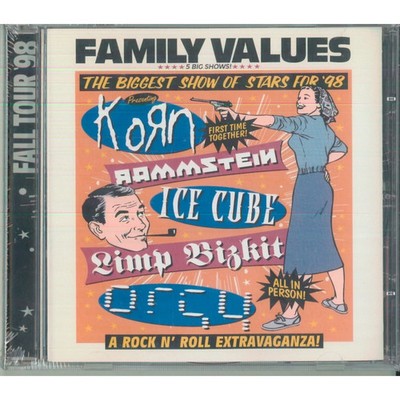 Various Artists- Family Values Fall Tour 98: 5 Big Shows   CD   Very Good cond.