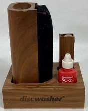 vintage DISCWASHER vinyl record cleaner SET w/Stand 6pix