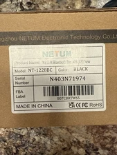 Netum Bluetooth Barcode Scanner Black