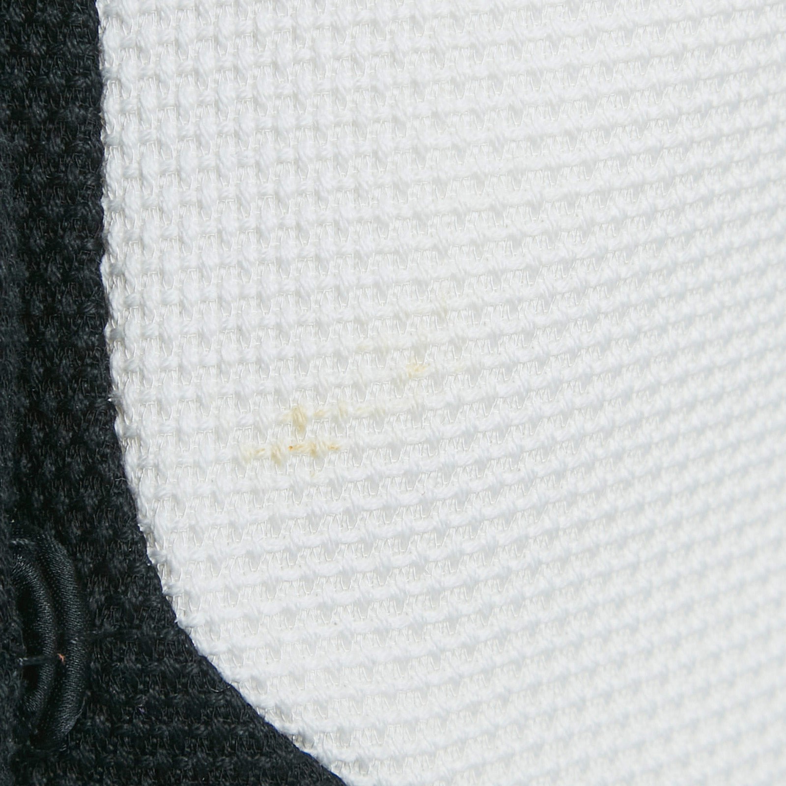 Valentino White Waffle Knit Scallop Jacket M thumbnail 4