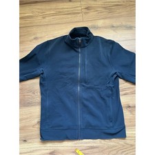 Lululemon Men's Sojourn Jacket Full Zip True Navy Blue Warpstreme Size L
