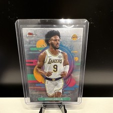 Topps Finest Uncommon Bronny James Jr. #166 Los Angeles Lakers 2025-26