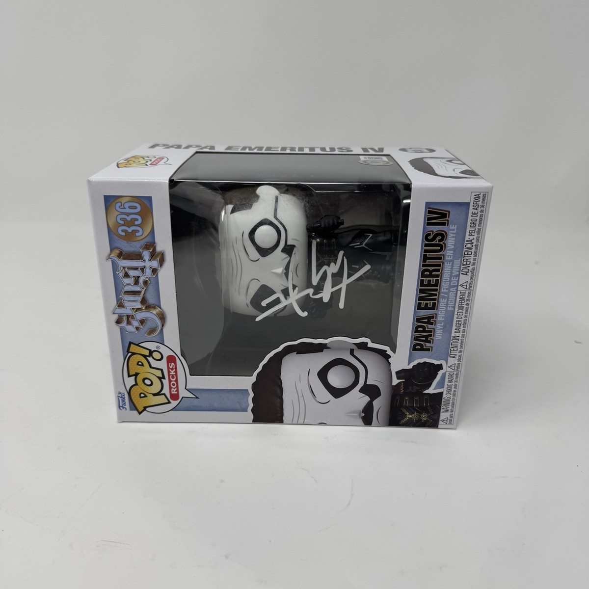 【TOBIAS FORGE直筆サイン入り】限定Funko POP! Ghost Tobias Forge Signed Autograph Funko Pop Ghost Papa Emeritus