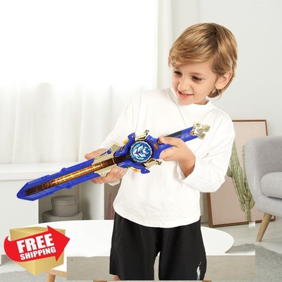 INFINITY NADO Battle Top Blue Fury Wave Dragon Sword Launcher
