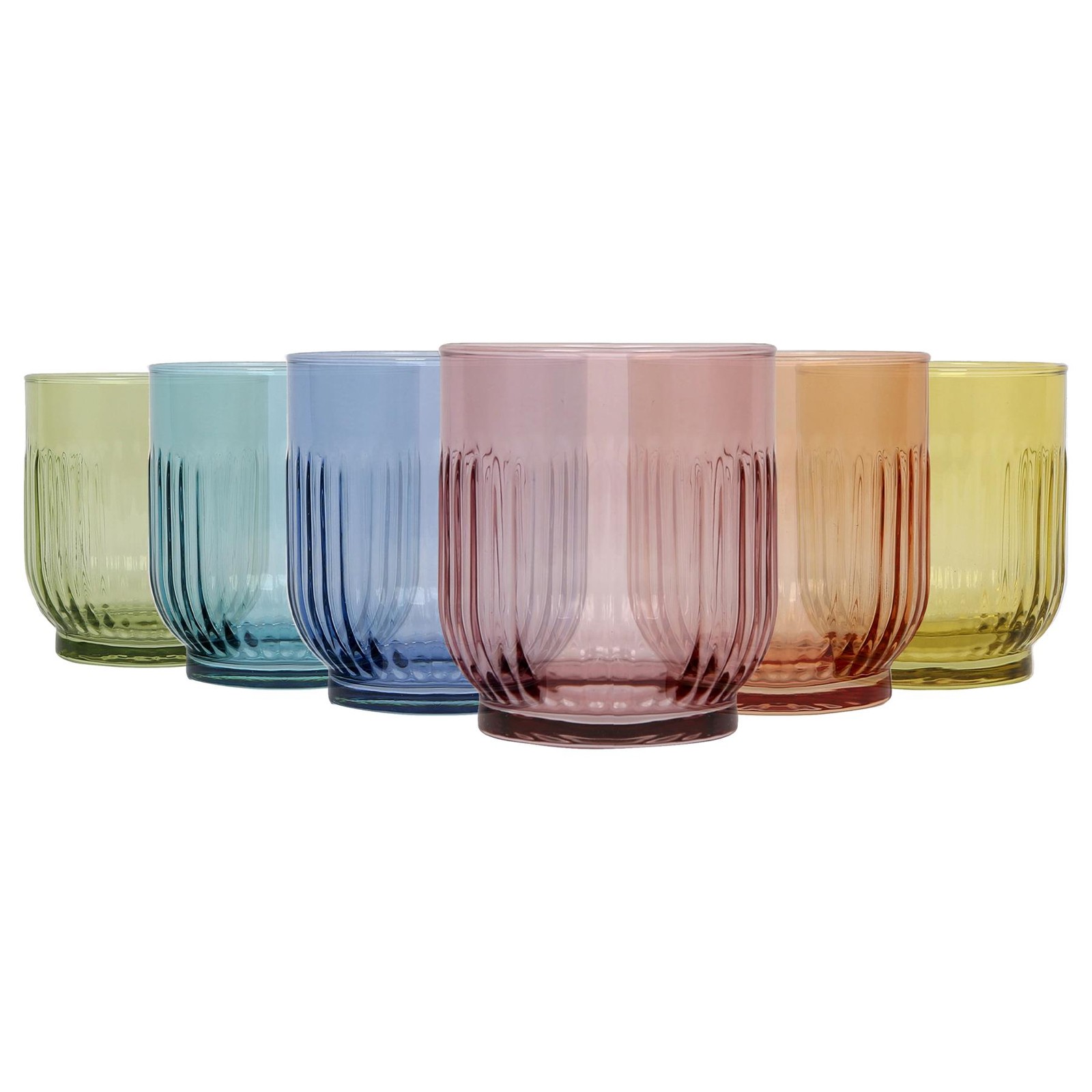 Rinkit.com Full Colour 330Ml Tokyo Whisky Glasses - Pack Of Six - Image 3