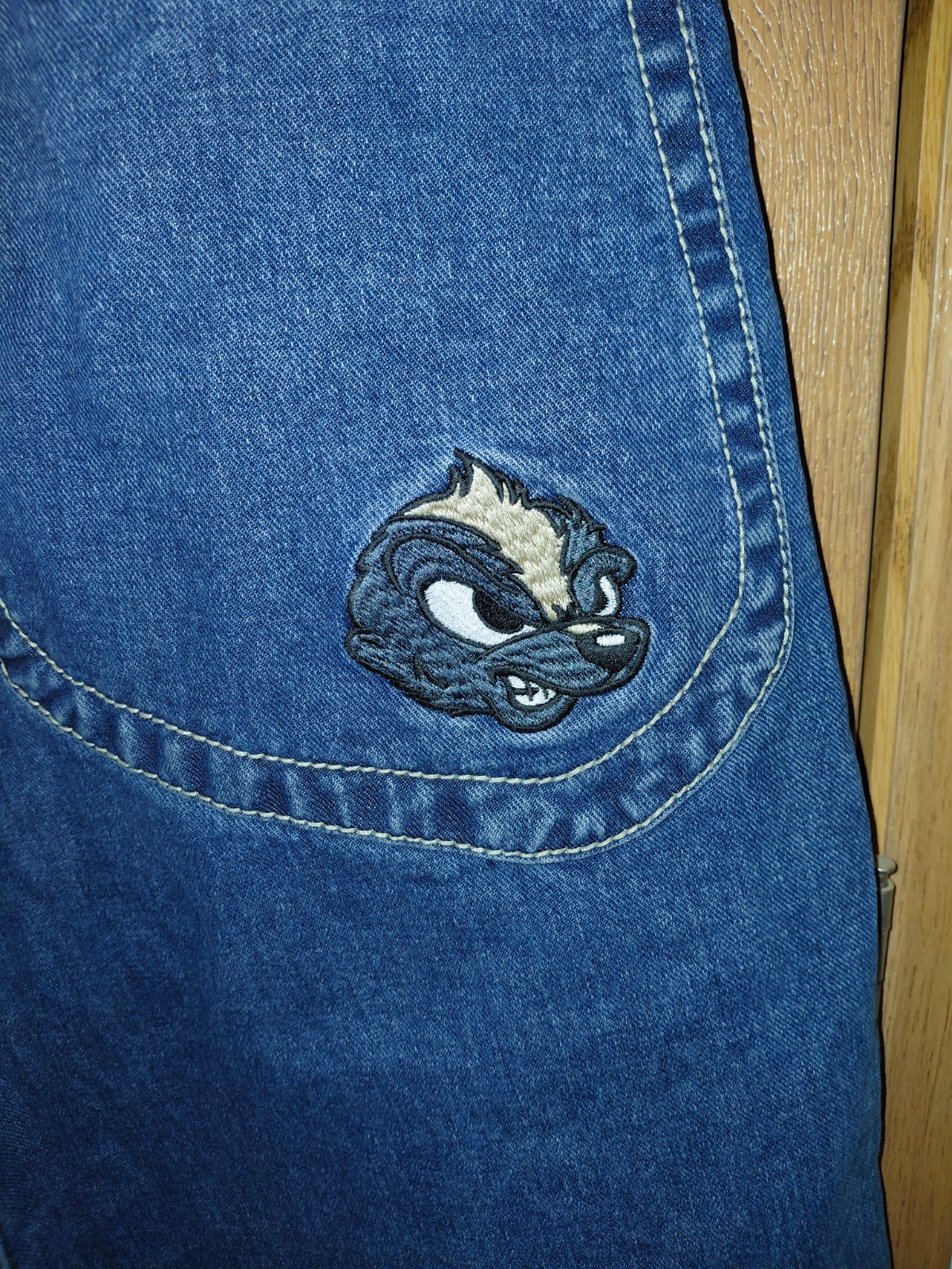 JNCO 180 SKUNK JEANS  Limited  Edition Dark Stone 30W X 30L See Description image 3