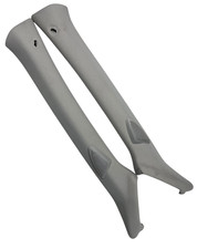 2003-2007 Cadillac Cts Left Right Front A-pillar Trim Panels Gray Not Bose Oem