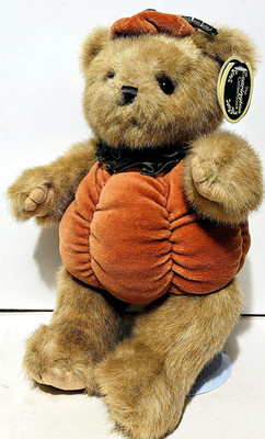 Bearington - Izzy A Pumpkin - 11'' Halloween Teddy Bear Plush - Tags #179942