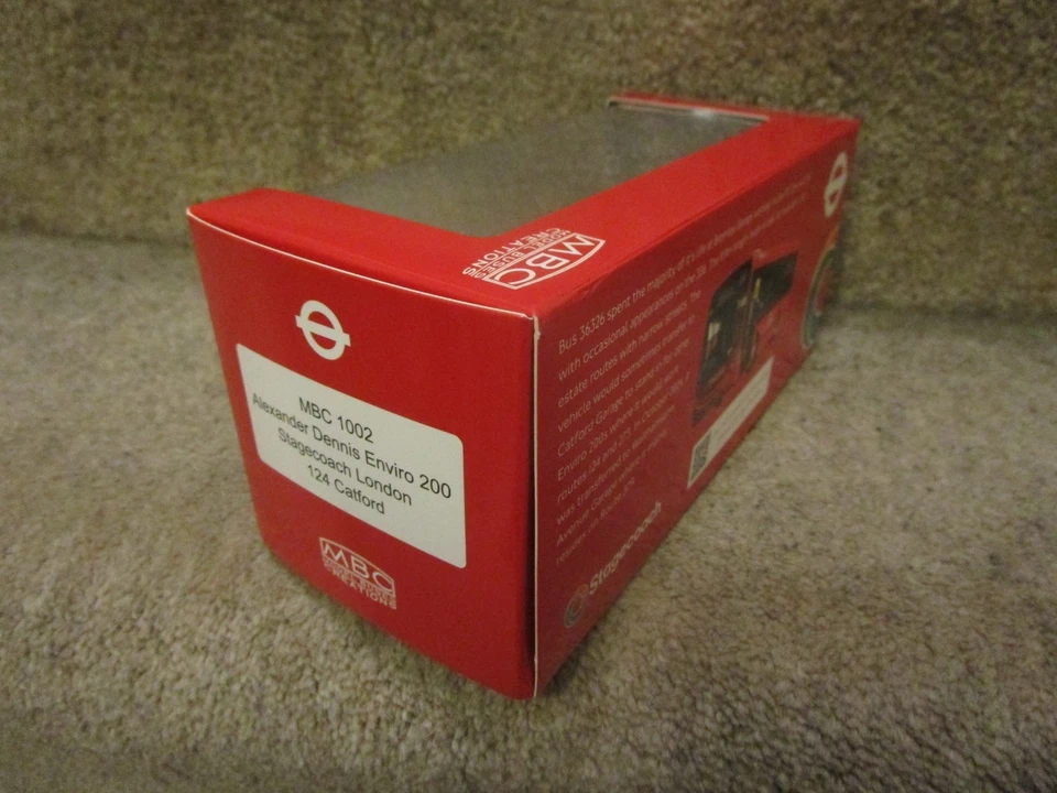 MBC 1002 80M ADL ENVIRO 200 BUS STAGECOACH LONDON TfL UKBUS NORTHCORD ROUTE 124 - Image 4 of 4