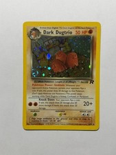 Dark Dugtrio 6/82 Team Rocket Holo 🌀SWIRL🌀 on eBay