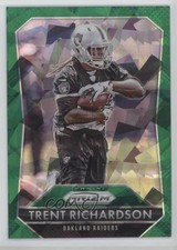 2015 Panini Prizm Green Crystal Prizm 24/75 Trent Richardson #62 ms9