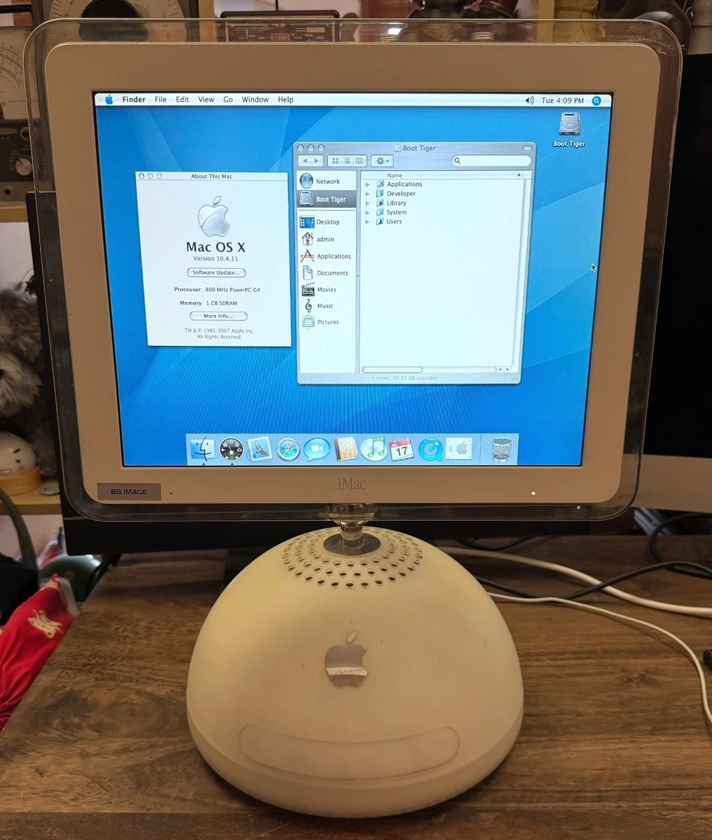 Apple iMac Mac OS X 10.4, Tiger HDD (Hard Disk Drive) Apple