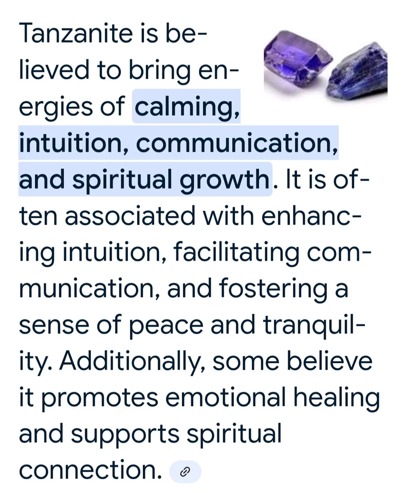 🔥8,00 Ctw pingente de matriz de tanzanita natural com colar de cordão de couro preto🔥 - Imagem 2 de 4