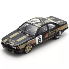 Spark 1/43 BMW 635 CSi #19 24H Spa 1986 Mini Car Model SB670