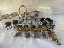 AIR RIDE VIAIR 480C AIR COMPRESSOR GUAGES VALVES 1/2” TEES HOSE BAG PLATES NEW