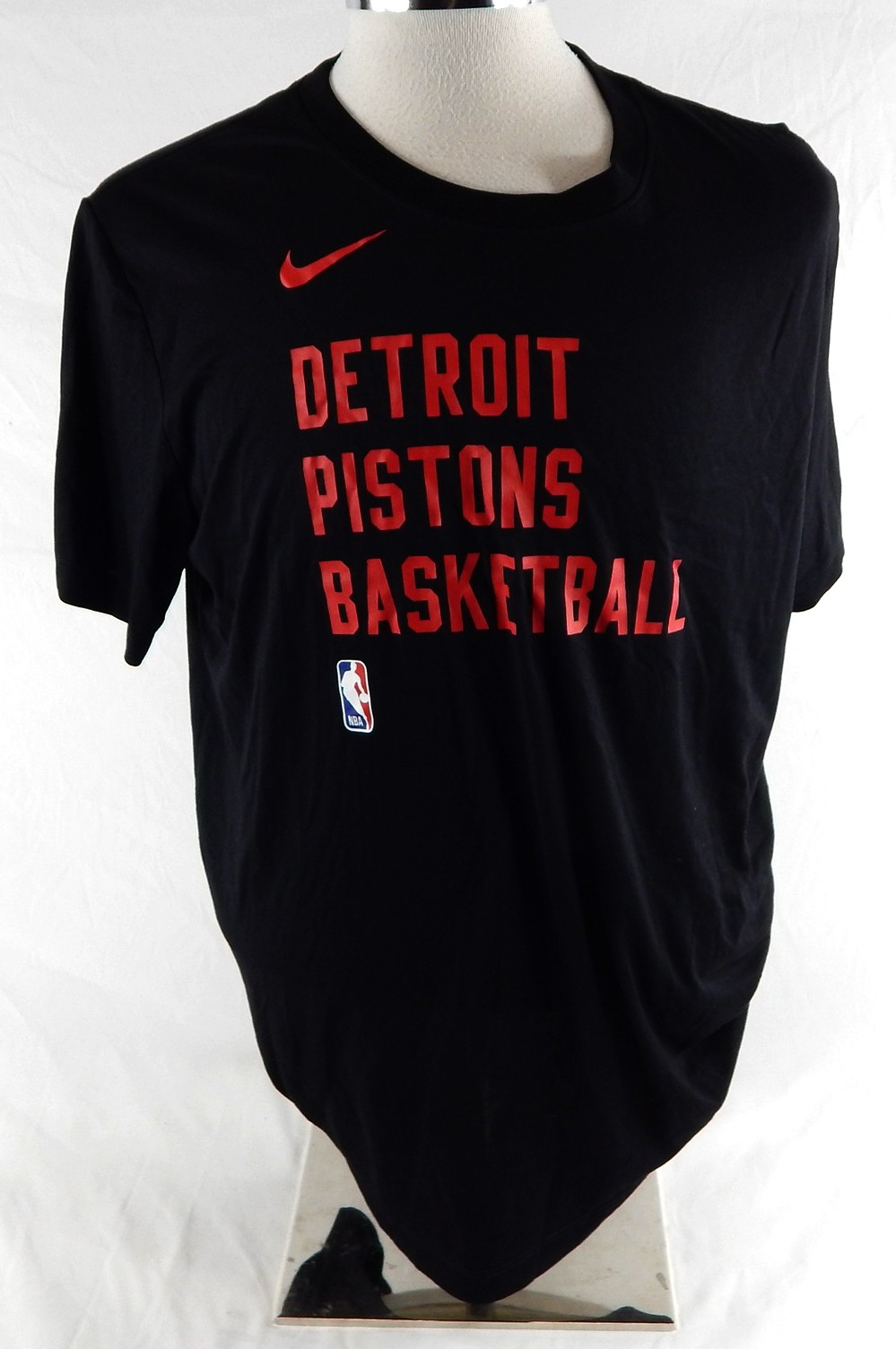 2023-24 Detroit Pistons Cade Cunningham #2 Game Used Black Training Shirt XL 825