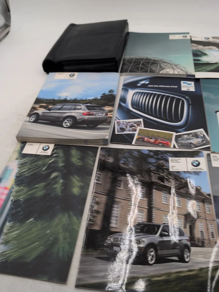 BMW X5 2007 manual del propietario con estuche garantía Road Atlas Supplements Foto 3 de 4