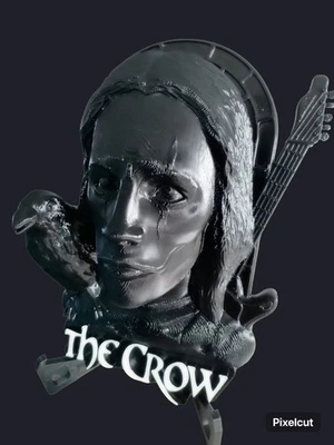 Figurine Impression 3D The Crow Brandon Lee Eric Draven - Photo 1/4