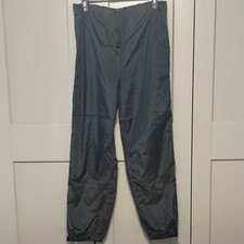 Vtg 90s REI Thaw Gortex Rain Shell Pants Size L Black Nylon Gorpcore Outdoor Ski